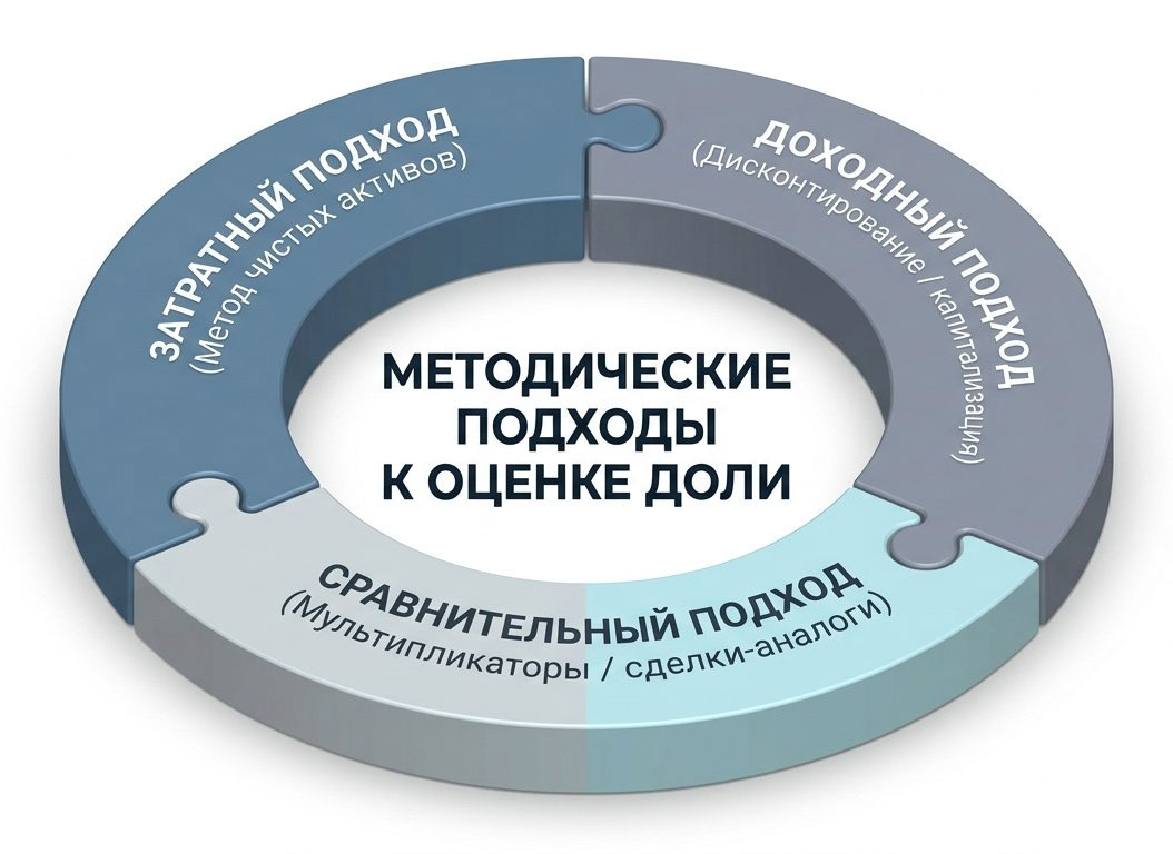 Методические подходы к оценке доли в ООО